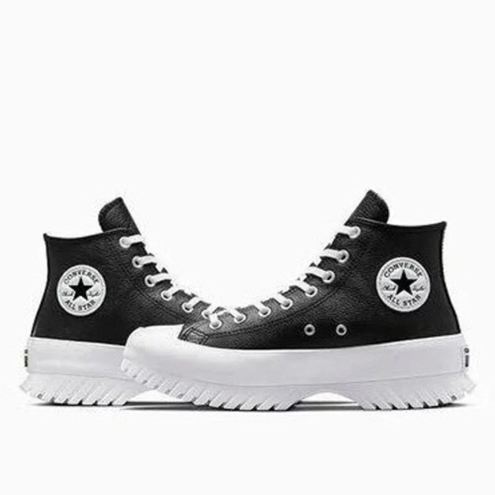 Converse CTAS Lugged 2.0 High Top Black Leather Boots‎ Men 8.5 Women 10.5 - Picture 12 of 12